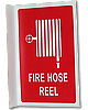 Small Fire Hose reel Sign