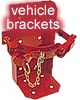 Vehicle mounting brackets