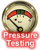 Pressure testing and recharge