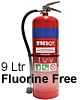 9Ltr Fluorine free foam extinguisher