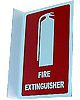 Small Fire Extinguisher Location Sign
