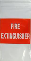 UV treated fire extinguisher plastic bags - Click Image to Close