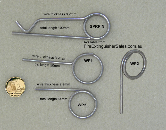Extinguisher Pull pin 10pcs - Click Image to Close