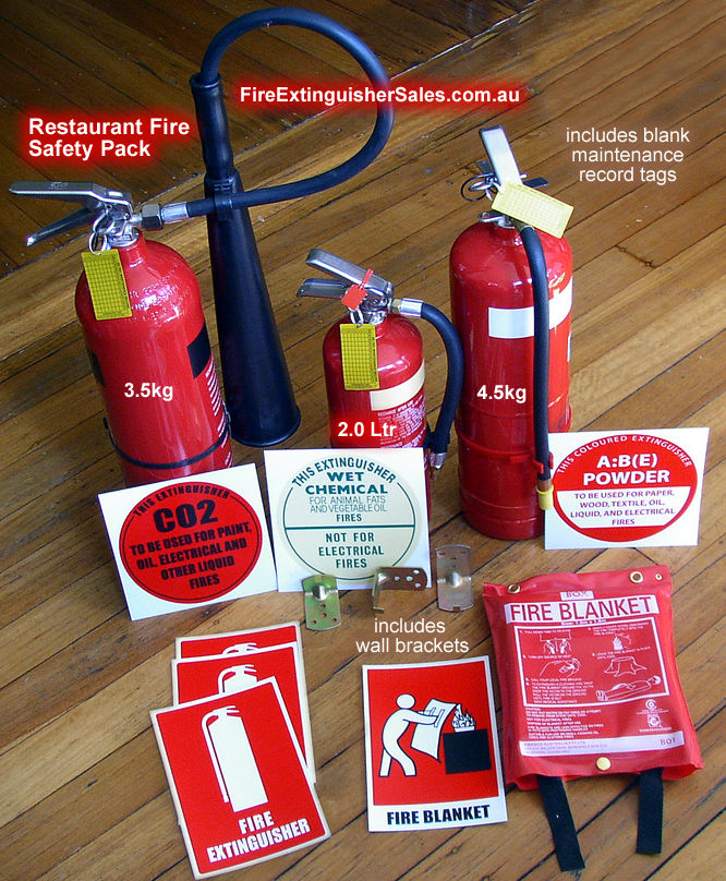 Restaurant Fire Safety pack - Click Image to Close