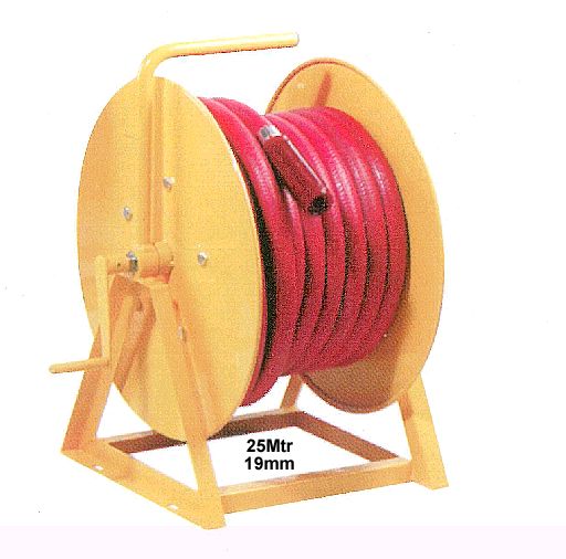 Yellow Washdown hose reel - Click Image to Close