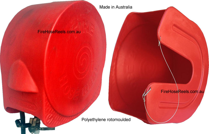 Hard Plastic Fire Hose Reel Cover : Fire Extinguisher Sales, Closed until  18 Sep 23