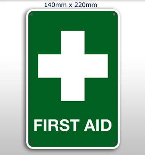 First Aid Kit Location Sign - Click Image to Close