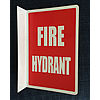 Fire Hydrant location sign